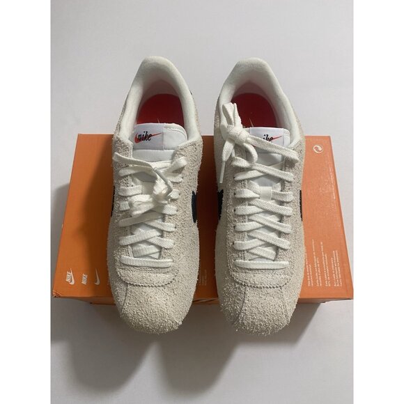 New Women’s Size 10 - Nike Cortez Vintage Muslin Black FJ2530 102 - Picture 2 of 10